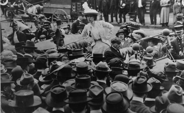 Women want the vote, 1916